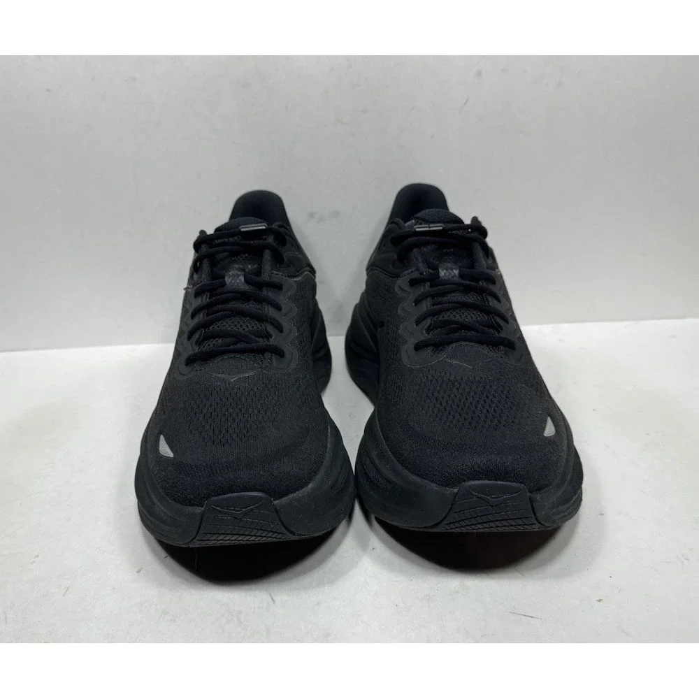 Hoka One One Bondi 9 Running Shoes Men's Size 13 D Triple Black 1162011-BBLC
